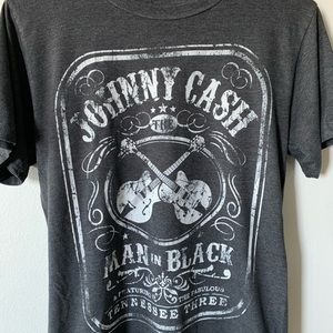 Johnny cash band tee